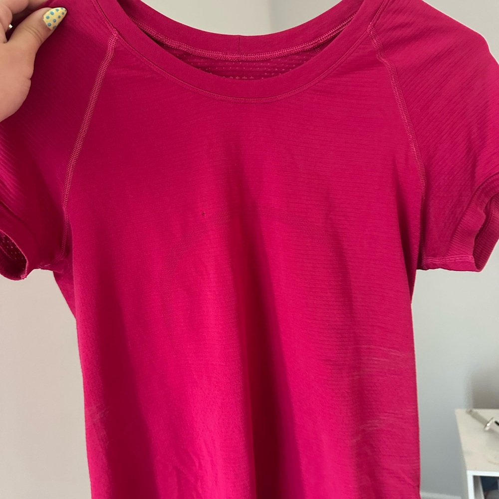 Bright Pink Lululemon swiftly